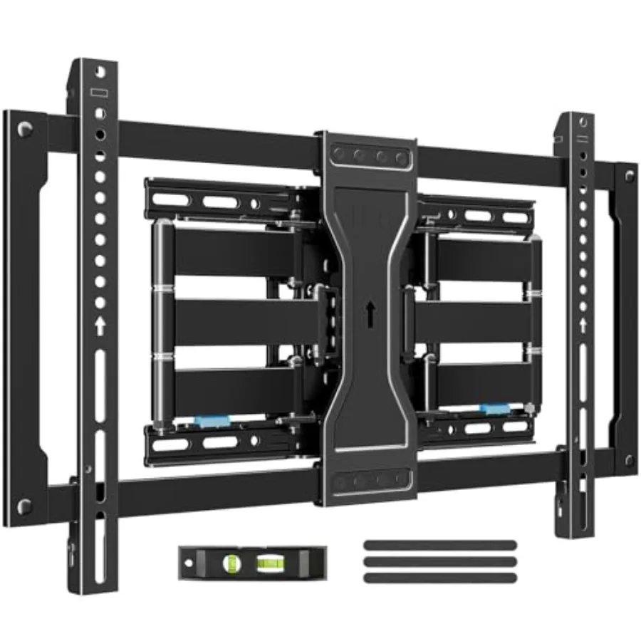 Wall Mount Bracket for TVs: Aluminum Black 1.1-inch Ultra-Thin Low Profile Full Motion with Dual Swivel Articulating Arms Tilt
Wall Mount Bracket for TVs: Aluminum Black 1.1-inch Ultra-Thin Low Profile Full Motion with Dual Swivel Articulating Arms Tilt