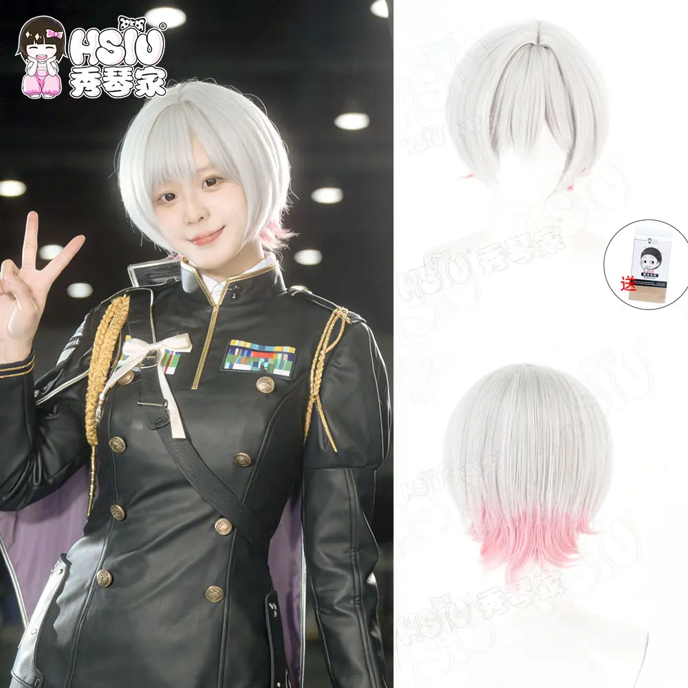 Liliweiss Cosplay Wig Fiber synthetic wig「HSIU」30Cm Silver White Mixed Pink Short Wig+Wig cap Game NIKKE Liliweiss Cosplay
Liliweiss Cosplay Wig Fiber synthetic wig「HSIU」30Cm Silver White Mixed Pink Short Wig+Wig cap Game NIKKE Liliweiss Cosplay