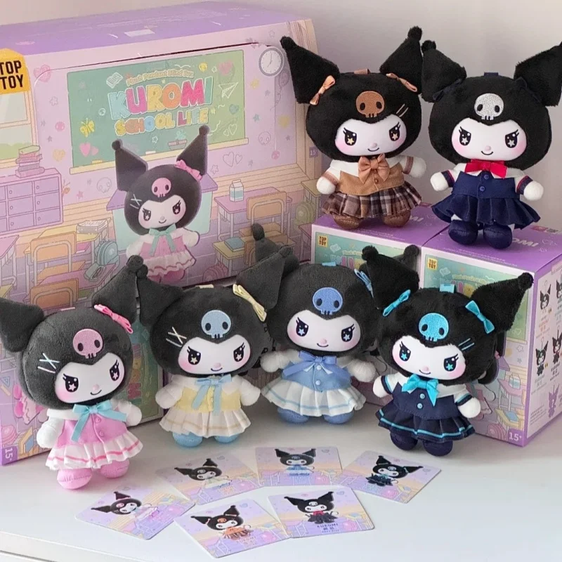 TOPTOY Sanrio Kuromi School Life Series Vinyl Blind Box Kawaii Kuromi Trendy Toy Bag Pendant Surprise Box Girl Birthday Toy Gift
TOPTOY Sanrio Kuromi School Life Series Vinyl Blind Box Kawaii Kuromi Trendy Toy Bag Pendant Surprise Box Girl Birthday Toy Gift