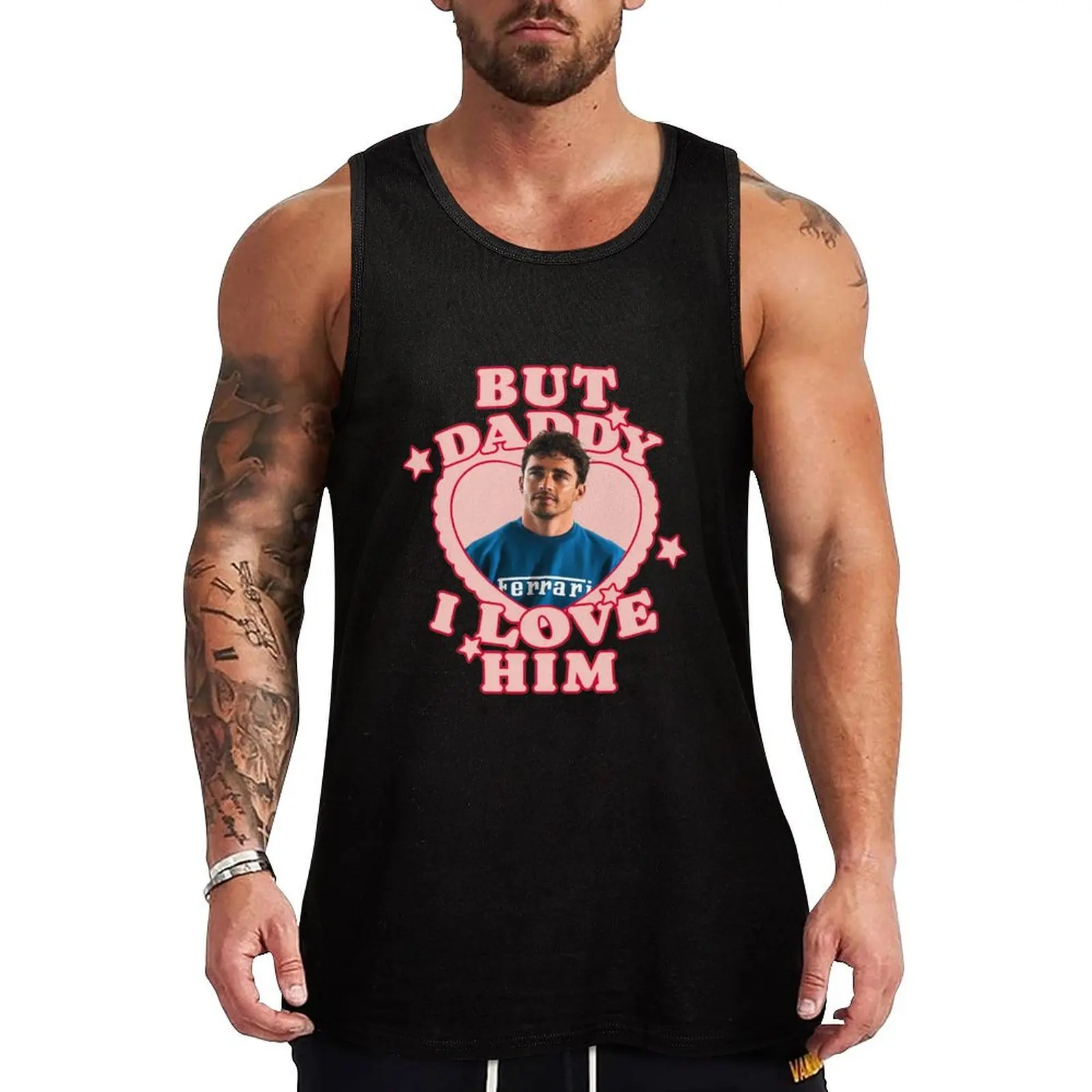 But daddy I love him Charles Tank Top singlet for men Muscle fit gym Men's t-shirts gym t-shirts
But daddy I love him Charles Tank Top singlet for men Muscle fit gym Men's t-shirts gym t-shirts