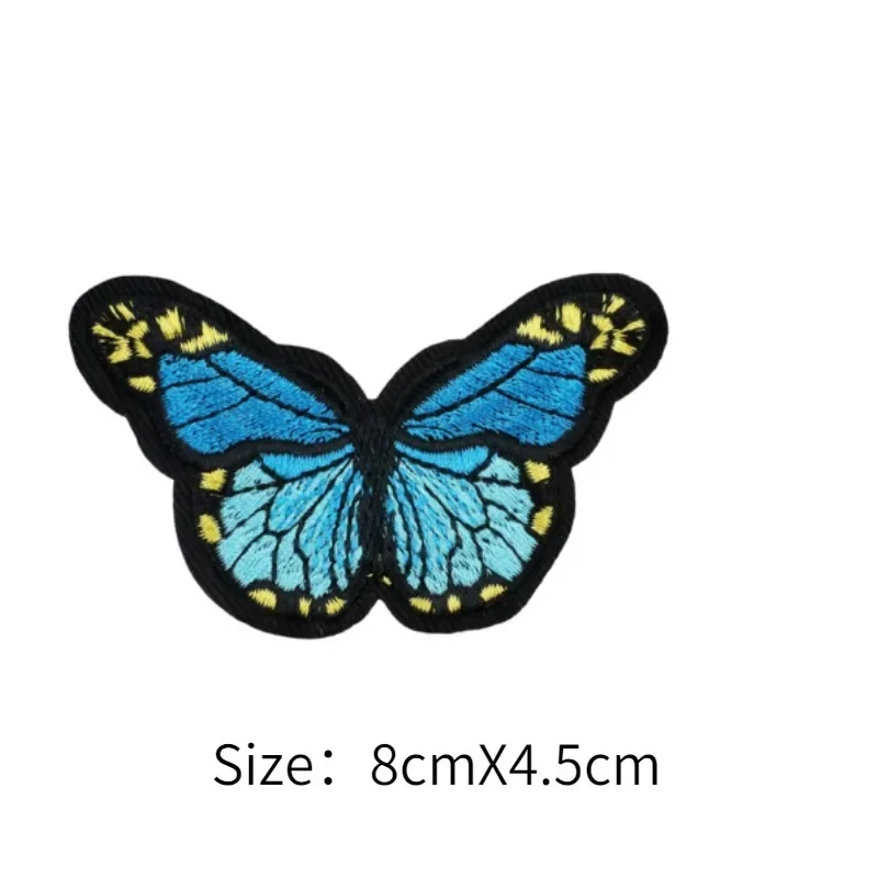 A Set of Ten Colorful Butterfly Embroidered Decorative Ironed Sewing DIY Cartoon Logo Clothing Shoes Hat Bag Patch
A Set of Ten Colorful Butterfly Embroidered Decorative Ironed Sewing DIY Cartoon Logo Clothing Shoes Hat Bag Patch