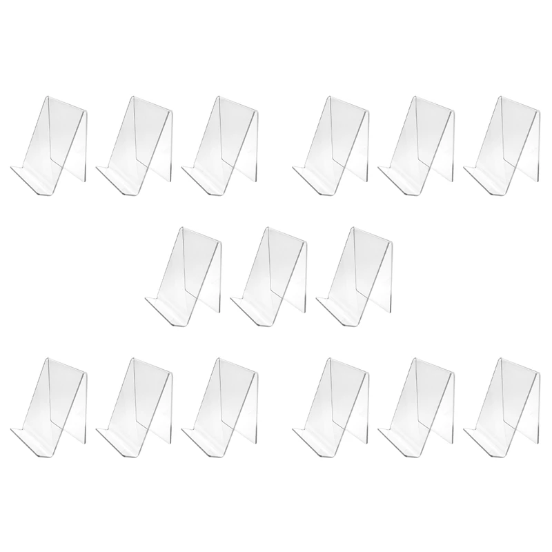 NEW-15 Pcs Acrylic Book Stand,Clear Acrylic Stand, Clear Holder For Displaying Pictures,Watch Display Stand 100X115x130mm
NEW-15 Pcs Acrylic Book Stand,Clear Acrylic Stand, Clear Holder For Displaying Pictures,Watch Display Stand 100X115x130mm