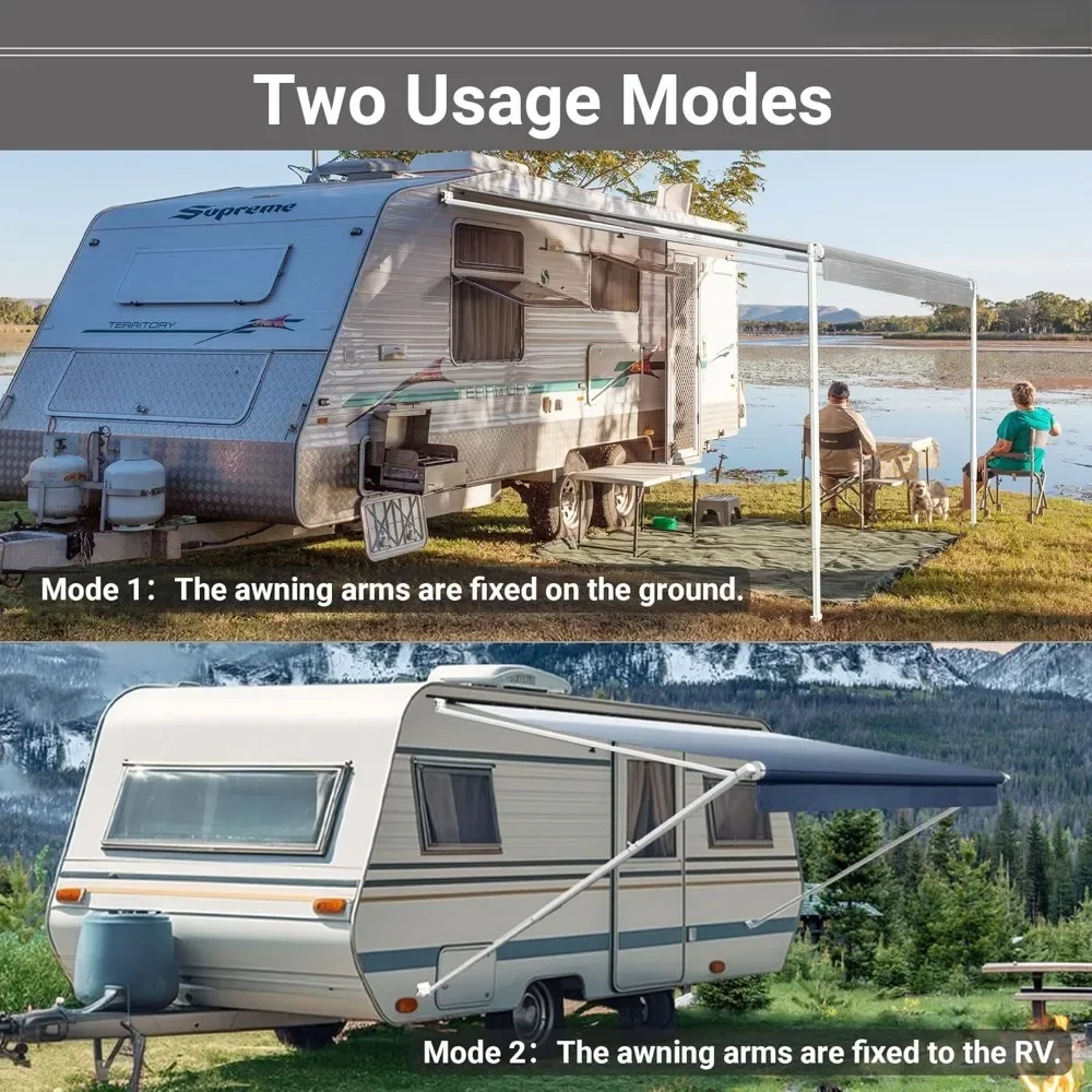 10Ft Manual RV Awning Complete Kit Retractable Camper Awning for RV or Trailers RV Roll,for Camper or 5th Wheel, Out Awnings
10Ft Manual RV Awning Complete Kit Retractable Camper Awning for RV or Trailers RV Roll,for Camper or 5th Wheel, Out Awnings