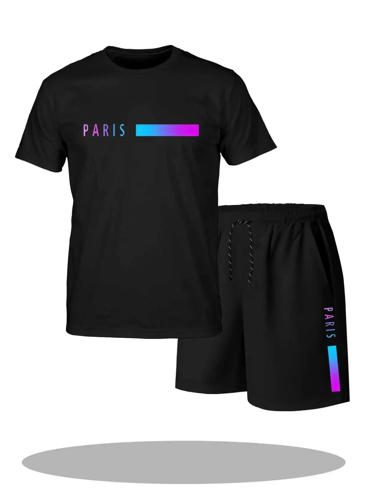 "2025 Men's Breathable sports pattern Printed T-shirt Casual Fashion short-sleeved T-shirt Summer streetwear top Two-piece set.
"2025 Men's Breathable sports pattern Printed T-shirt Casual Fashion short-sleeved T-shirt Summer streetwear top Two-piece set.