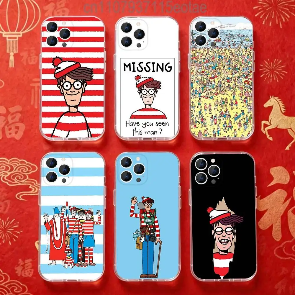 Game Wheres W-WallyS Waldo Phone Case for iPhone 16 15 14 13 12 11 17 Plus Pro Max X XR XS Max Soft Clear Tpu
Game Wheres W-WallyS Waldo Phone Case for iPhone 16 15 14 13 12 11 17 Plus Pro Max X XR XS Max Soft Clear Tpu