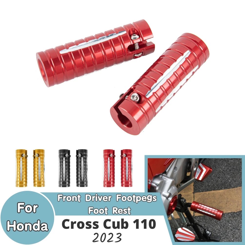 For Honda CC110 Motorcycle Front Driver Footpegs Foot Rest Cross Cub 110 2023 Aluminum Front Footrests Foot Pegs Accessories
For Honda CC110 Motorcycle Front Driver Footpegs Foot Rest Cross Cub 110 2023 Aluminum Front Footrests Foot Pegs Accessories