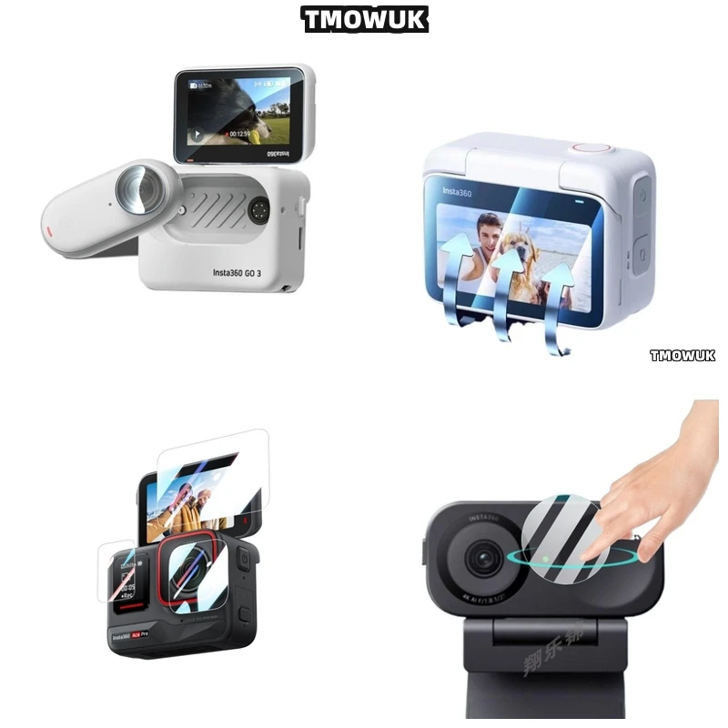 Hard Tempered Glass LCD Screen Protector + TPU Soft Lens Film Cover For Insta360 GO3S For One RS Link 2 Link 2C GO 3 3s ACE Pro
Hard Tempered Glass LCD Screen Protector + TPU Soft Lens Film Cover For Insta360 GO3S For One RS Link 2 Link 2C GO 3 3s ACE Pro