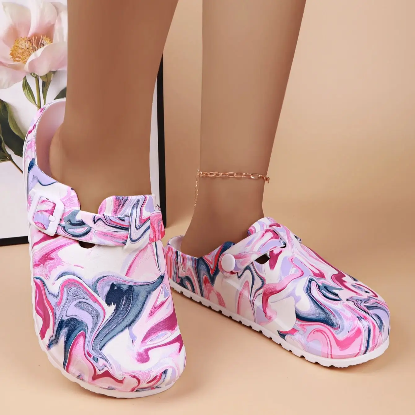 Women‘s Garden Clogs Waterproof Lightweight EVA Nurse Shoes Slip-On Cozy Women House Slippers for All-Day Wear Outdoor Use
Women‘s Garden Clogs Waterproof Lightweight EVA Nurse Shoes Slip-On Cozy Women House Slippers for All-Day Wear Outdoor Use