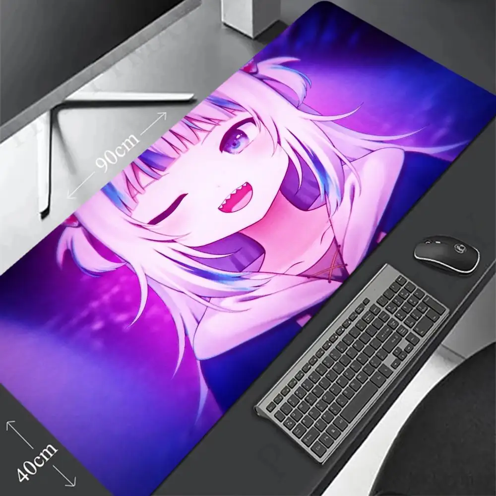 Gaming Mouse Pad 900×400 Gawr Gura Computer Desk Mat Mousepad Anime Offices Accessories Office Rug Extended Mats Xxl Gamer Large
Gaming Mouse Pad 900×400 Gawr Gura Computer Desk Mat Mousepad Anime Offices Accessories Office Rug Extended Mats Xxl Gamer Large