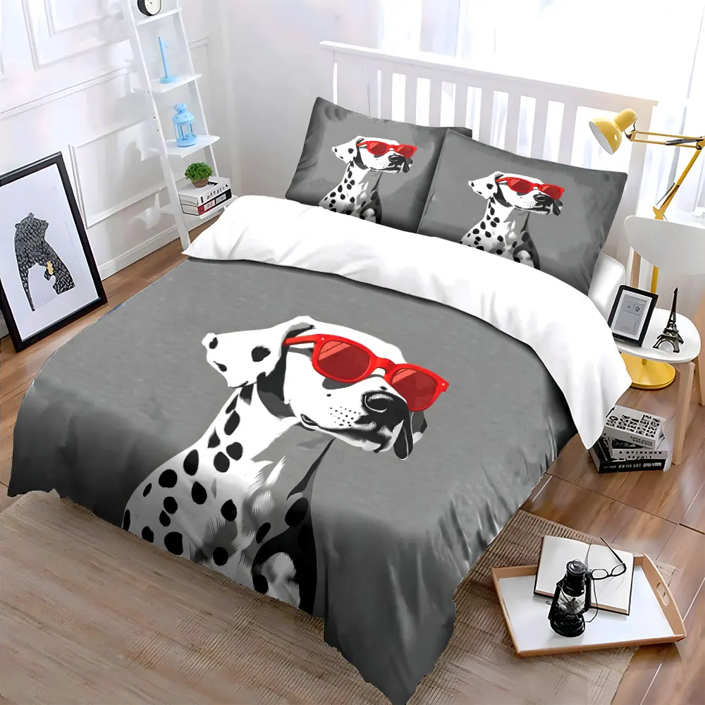 "Stylish Dalmatian Summer Accessory Set" Exquisite three-piece bedding set gift for kids and adults
"Stylish Dalmatian Summer Accessory Set" Exquisite three-piece bedding set gift for kids and adults