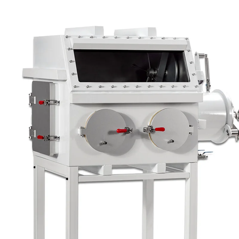 Stainless steel vacuum glove box, anaerobic inert gas simple small operation box
Stainless steel vacuum glove box, anaerobic inert gas simple small operation box