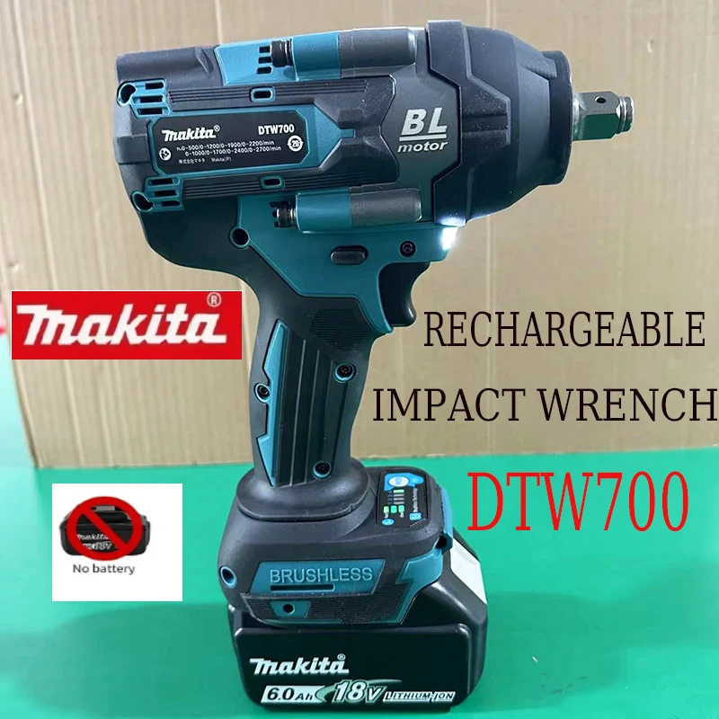 NEW 100% Makita DTW700 brushless electric screwdriver,18V battery 6.0AH, rechargeable drill driver, woodworking milling center
NEW 100% Makita DTW700 brushless electric screwdriver,18V battery 6.0AH, rechargeable drill driver, woodworking milling center