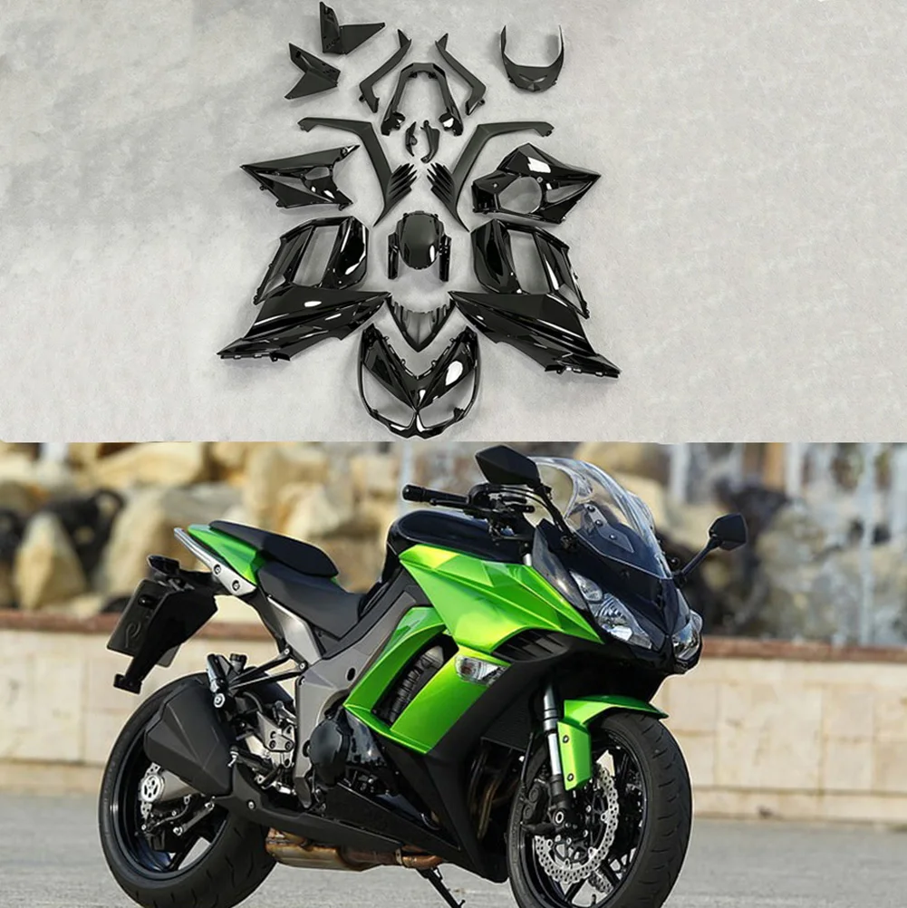 Glossy Black Injection Molded Bodywork Fairing Kit For KAWASAKI Z1000SX 2010-2018/ Ninja 1000
Glossy Black Injection Molded Bodywork Fairing Kit For KAWASAKI Z1000SX 2010-2018/ Ninja 1000