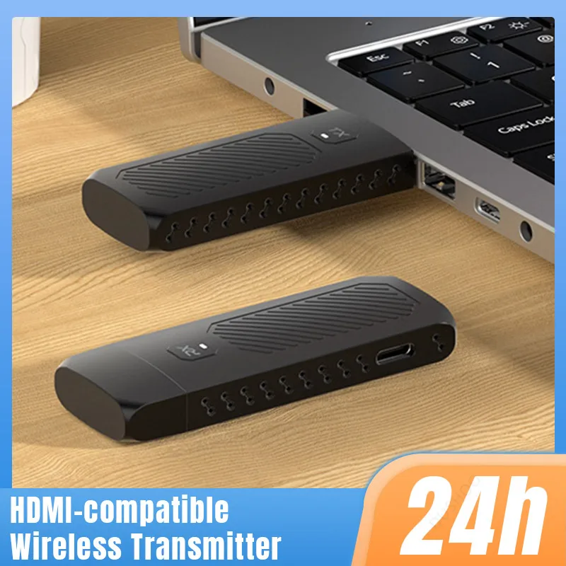 Wireless Transmitter Receiver HDMI-Compatible Video Extender 150ft Plug Play Transmit PC/Laptop/TV-Box to TV/Monitor/Projector
Wireless Transmitter Receiver HDMI-Compatible Video Extender 150ft Plug Play Transmit PC/Laptop/TV-Box to TV/Monitor/Projector