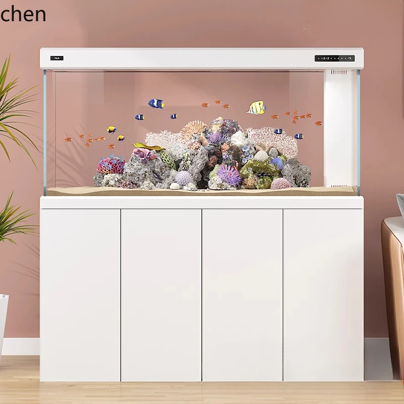 SY arowana tank light luxury ultra-white glass living room household fish farming intelligent ecological bottom filter aquarium
SY arowana tank light luxury ultra-white glass living room household fish farming intelligent ecological bottom filter aquarium