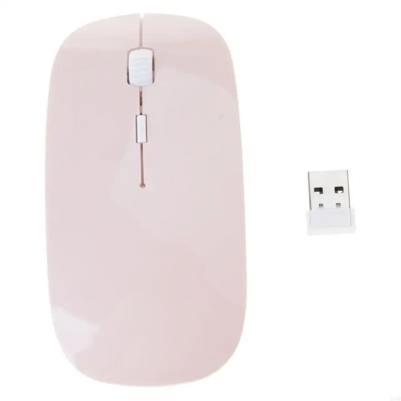 462E 2.4GHz Wireless Thin Optical Scroll Mouse/Mice +USB Receiver For PC Laptop