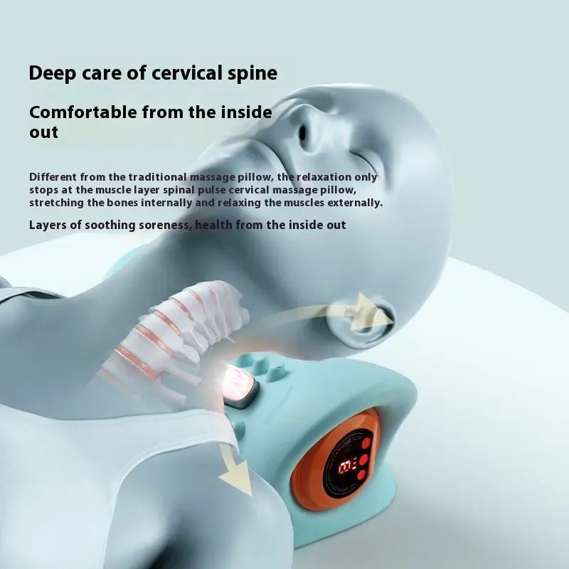 Portable Multi-Functional Home Hot Compress Pulse Massage Pillow Shoulder and Neck Body Heating Massager
Portable Multi-Functional Home Hot Compress Pulse Massage Pillow Shoulder and Neck Body Heating Massager