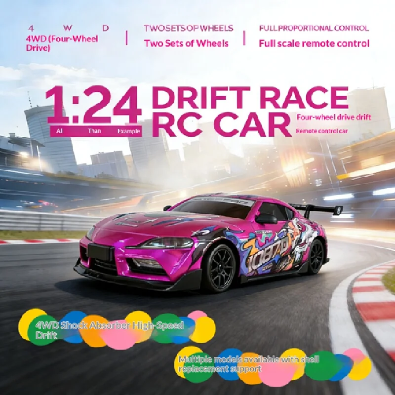 Hongxing 1 24 Scale 4Wd Drift Rc Car Full Proportional Throttle Cool Led Lights Gyroscope Independent Suspension Extra Wheels
Hongxing 1 24 Scale 4Wd Drift Rc Car Full Proportional Throttle Cool Led Lights Gyroscope Independent Suspension Extra Wheels