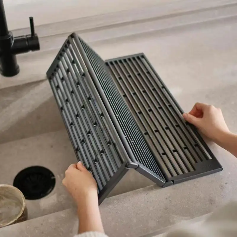 Kitchen Countertop Drain Sink Black Folding Sink Drain Sink Counter Splash Proof Drain Bar Counter Organization
Kitchen Countertop Drain Sink Black Folding Sink Drain Sink Counter Splash Proof Drain Bar Counter Organization