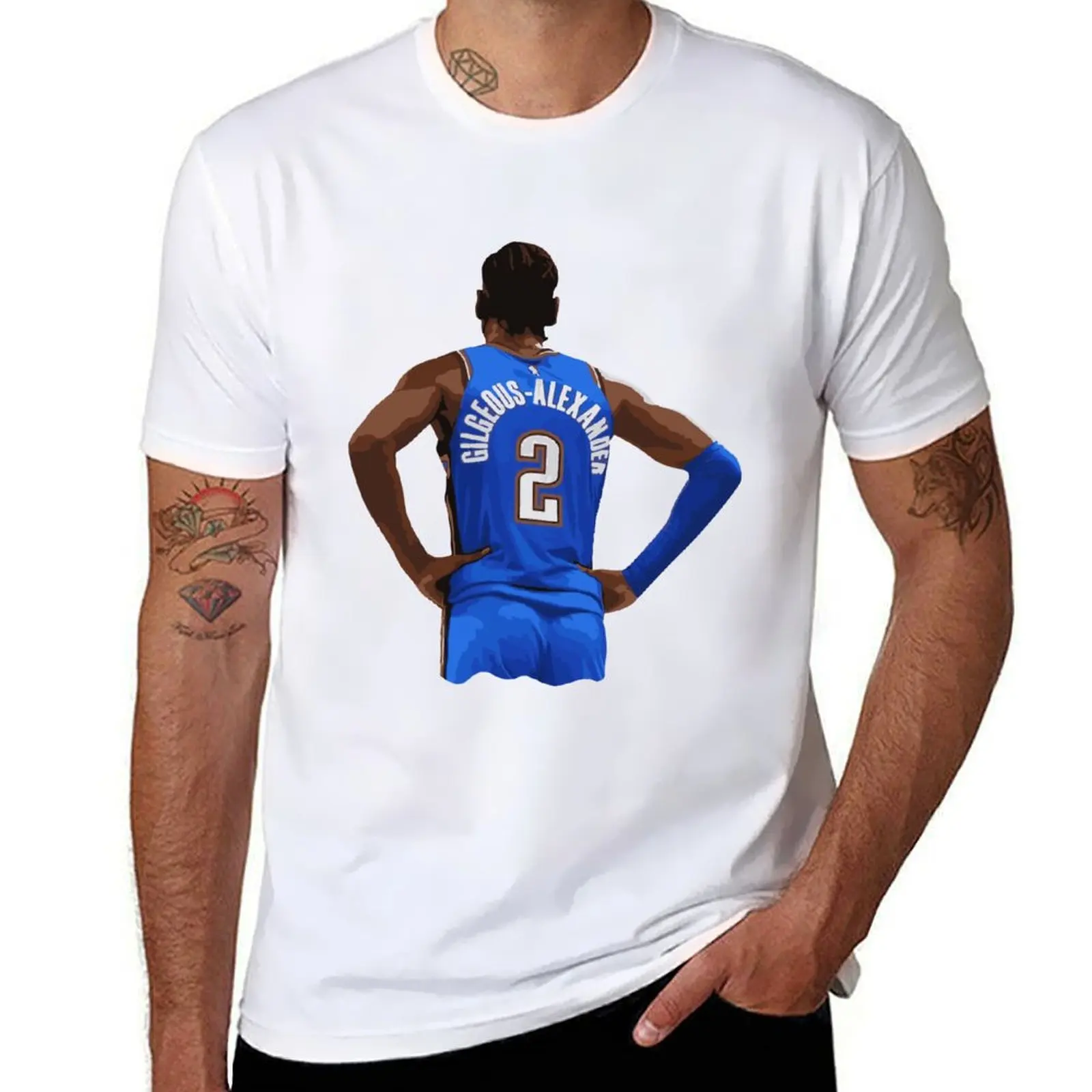 Shai Gilgeous-Alexander 2 Basketball T-Shirt cotton t shirts high quality t shirts designer T-Shirt
Shai Gilgeous-Alexander 2 Basketball T-Shirt cotton t shirts high quality t shirts designer T-Shirt