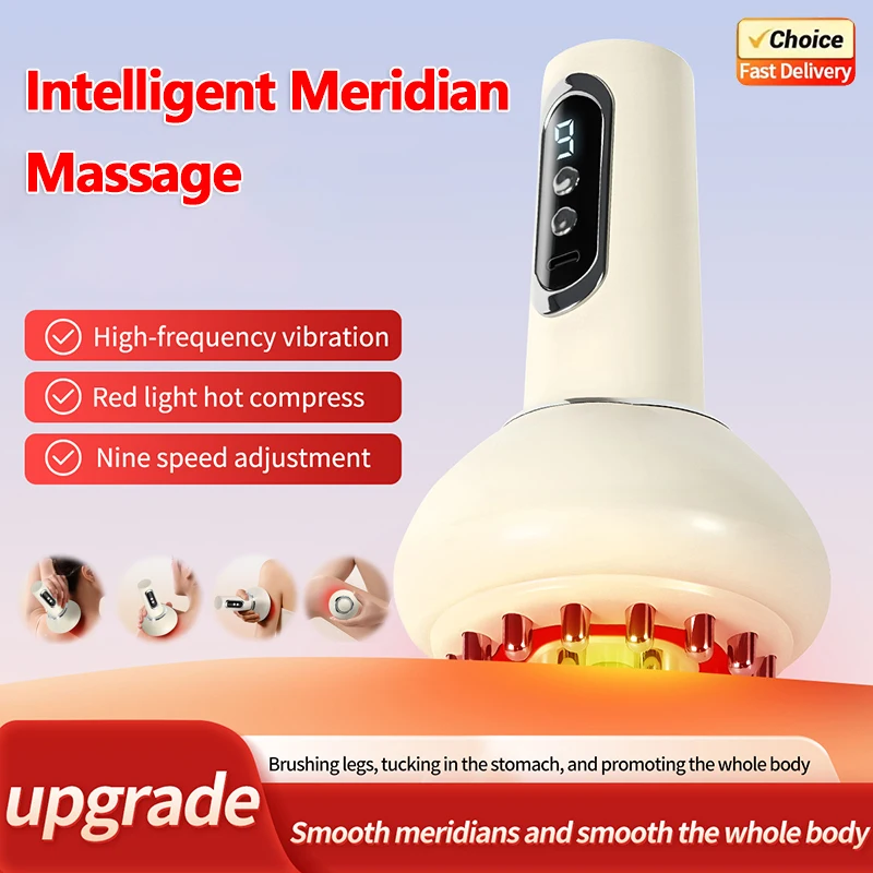 2025 New Electric Gua Sha Massager Smart Home Use Meridian Therapy Microcurrent Pulse Moxibustion Pain Relief Tool
2025 New Electric Gua Sha Massager Smart Home Use Meridian Therapy Microcurrent Pulse Moxibustion Pain Relief Tool