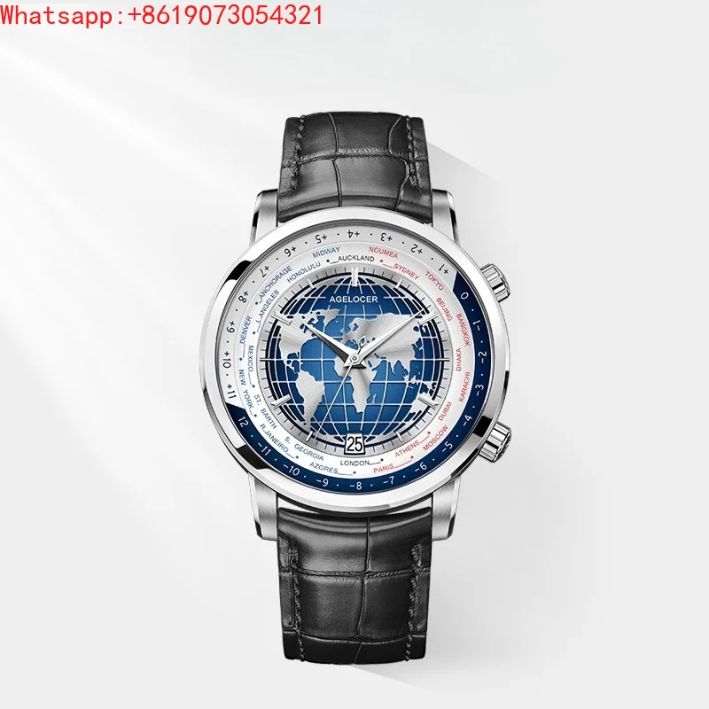 The Great Qin Empire AGELOCER Original World Time High-end Men's Mechanical Watch
The Great Qin Empire AGELOCER Original World Time High-end Men's Mechanical Watch