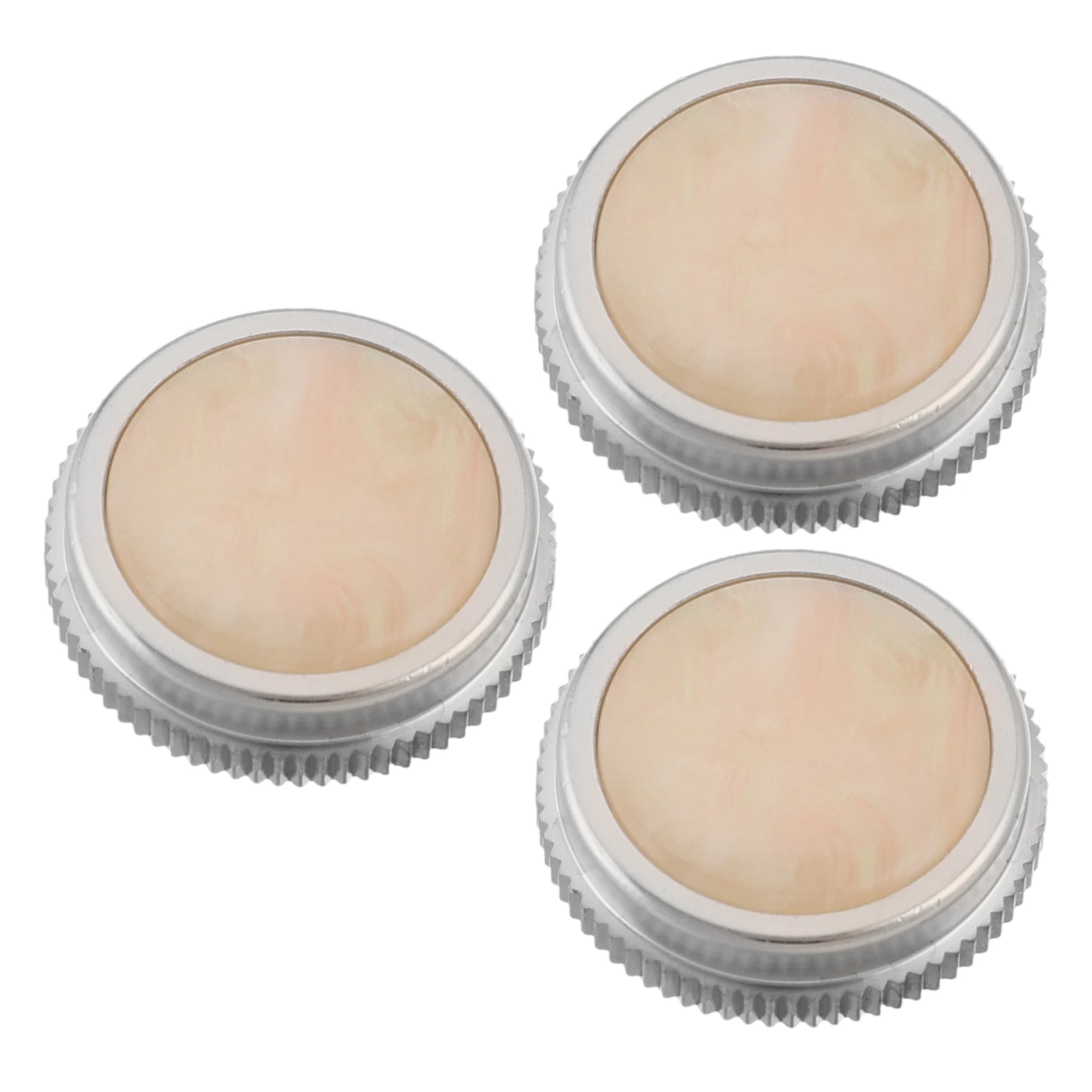 3pcs Trumpet Valve Finger Buttons Base Snap Beige Durable Metal Musical Instrument Accessories Replacement Parts 
3pcs Trumpet Valve Finger Buttons Base Snap Beige Durable Metal Musical Instrument Accessories Replacement Parts