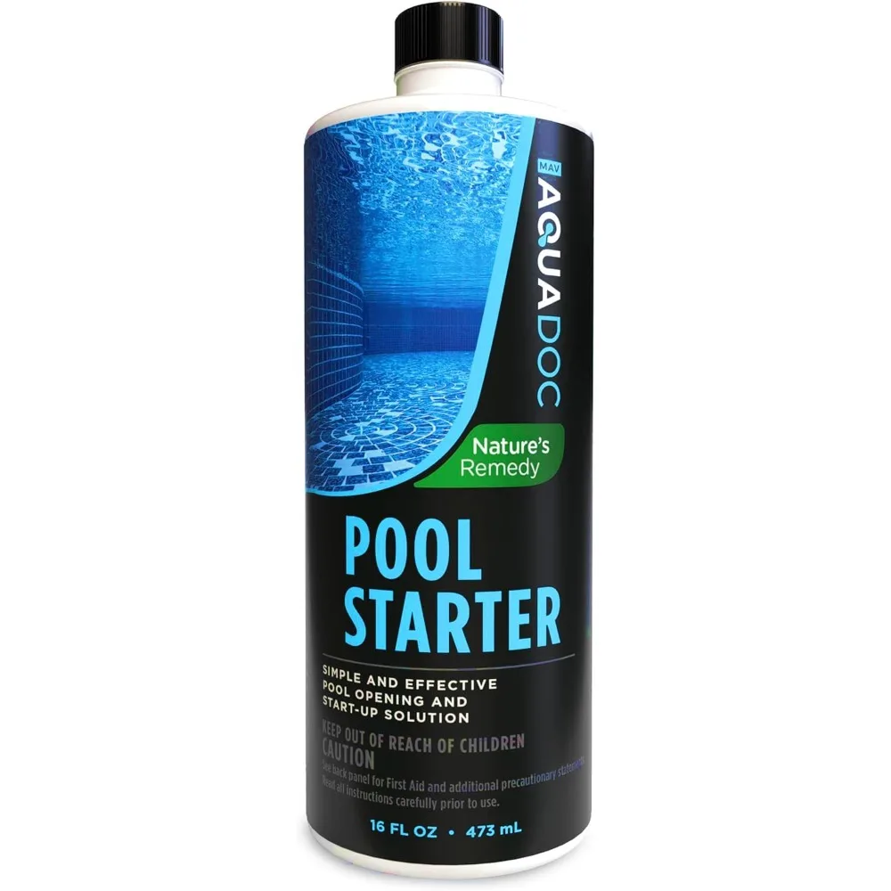US Shipping Pool Opening Chemical 16oz for up to 15000 Gallon Pool Starter Kit for Above Ground and Inground Pools
US Shipping Pool Opening Chemical 16oz for up to 15000 Gallon Pool Starter Kit for Above Ground and Inground Pools