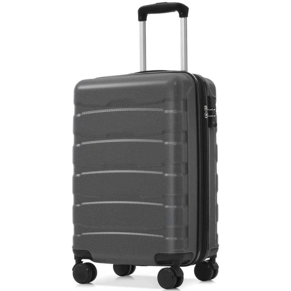 20 Inch Hardshell ABS Carry on Luggage, Durable Expandable Travel Suitcase with Spinner Wheels, TSA Lock
20 Inch Hardshell ABS Carry on Luggage, Durable Expandable Travel Suitcase with Spinner Wheels, TSA Lock