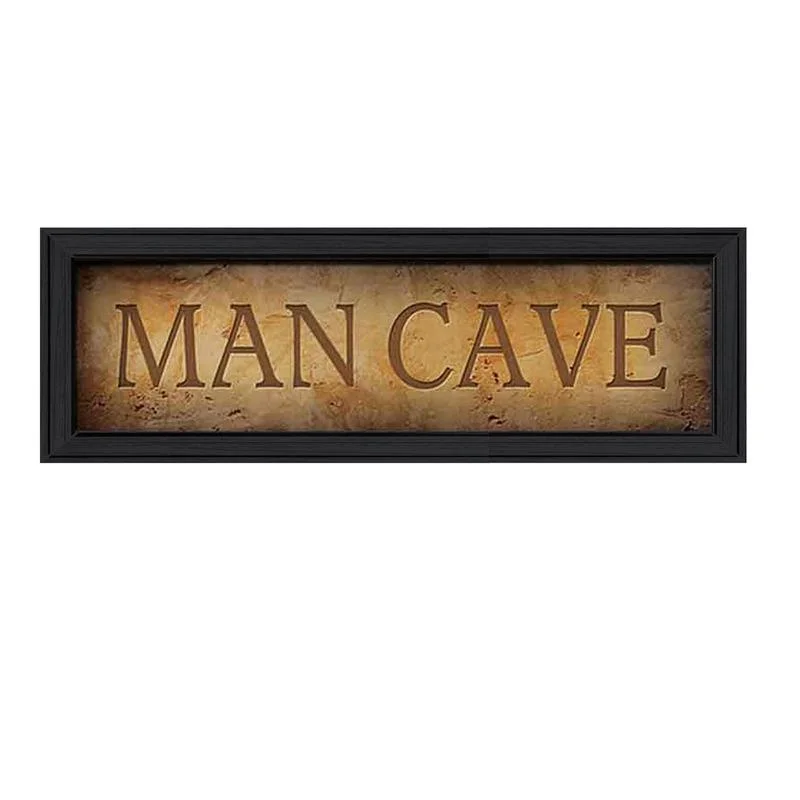 Man Cave Wall Art Poster, Black Frame, Ready to Hang, Modern Decor
Man Cave Wall Art Poster, Black Frame, Ready to Hang, Modern Decor