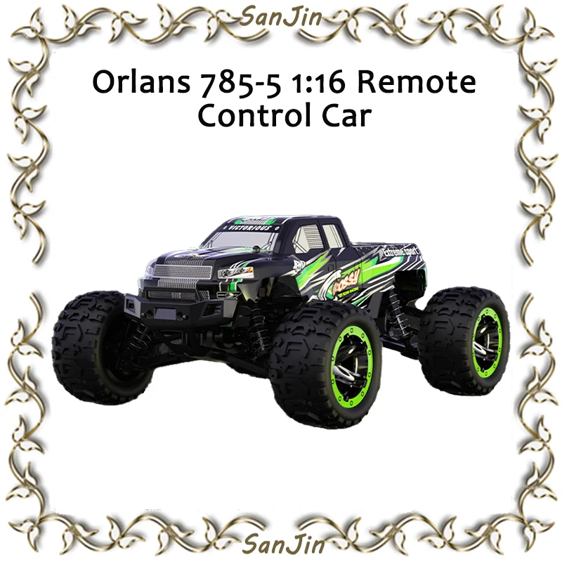 Oranz Rc Remote Control Car 1:16 Professional Model Off Road Car Metal Gear 4wd All Terrain 785-5
Oranz Rc Remote Control Car 1:16 Professional Model Off Road Car Metal Gear 4wd All Terrain 785-5