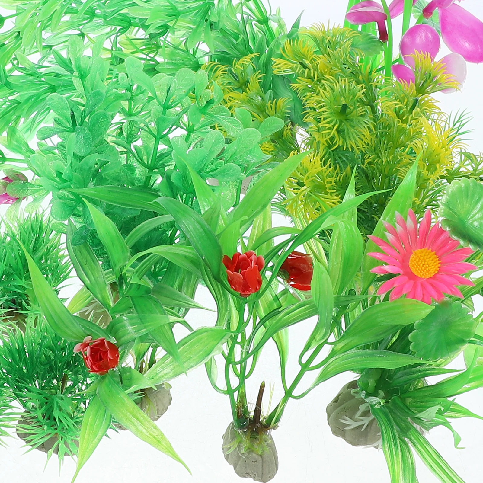 15Pcs Aquarium Plastic Plants Decor Fake Fish Tank Landscape Simulation Aquatic Plant Accessories for Aquarium
15Pcs Aquarium Plastic Plants Decor Fake Fish Tank Landscape Simulation Aquatic Plant Accessories for Aquarium