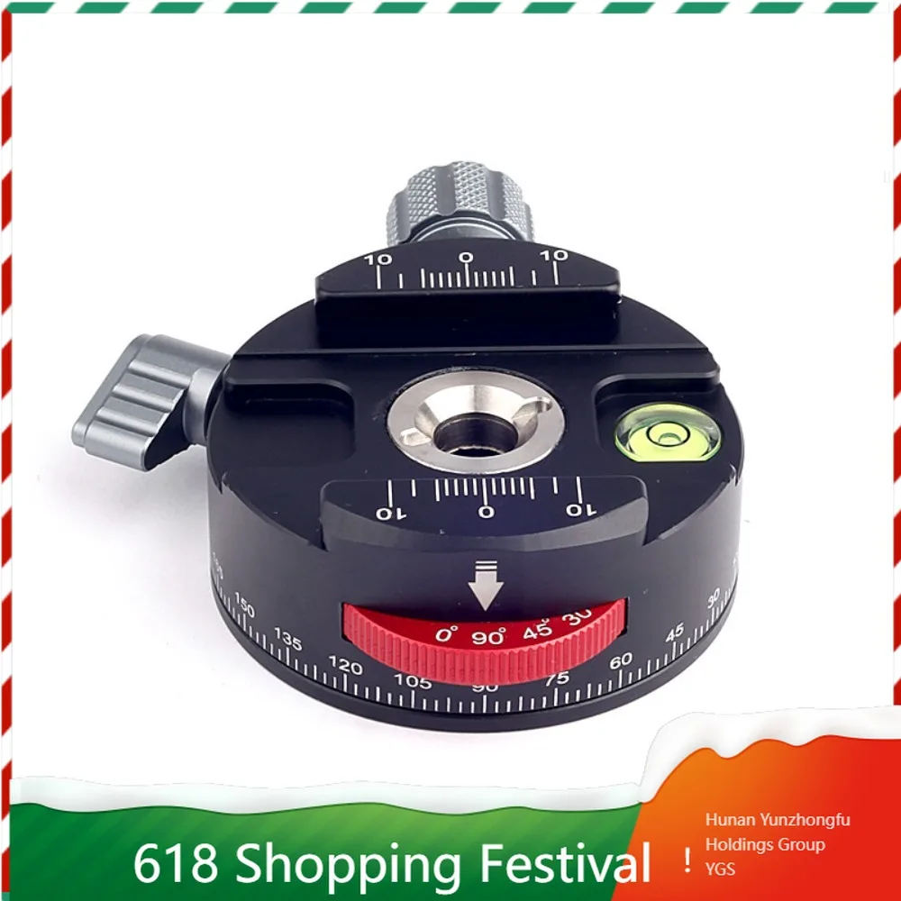 5 Position Indexing Rotating Tripod Head 360 Degree Pan Mount For Astrophotography And Wide Shot
5 Position Indexing Rotating Tripod Head 360 Degree Pan Mount For Astrophotography And Wide Shot