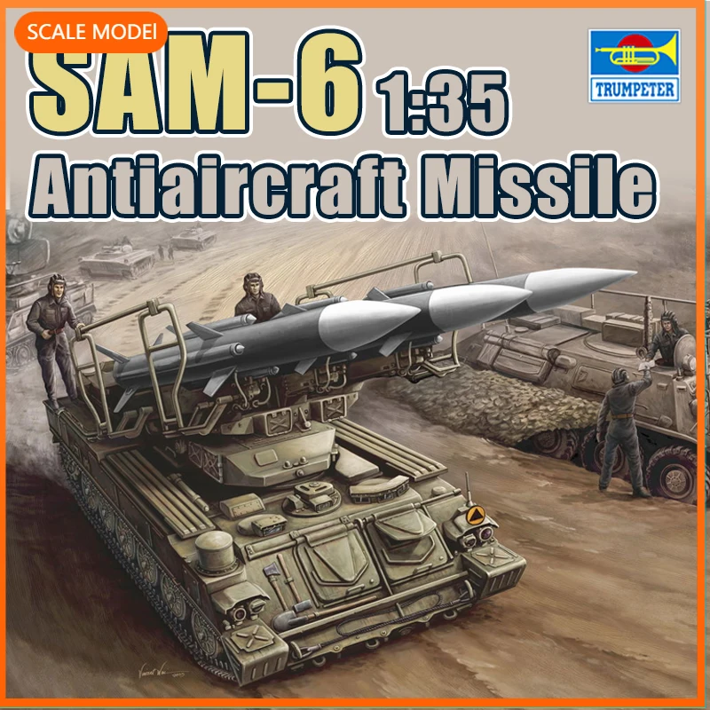 Наборы для сборки моделей Trumpeter 1/35 00361, Россия, зенитная ракетная установка SAM-6.
Наборы для сборки моделей Trumpeter 1/35 00361, Россия, зенитная ракетная установка SAM-6.