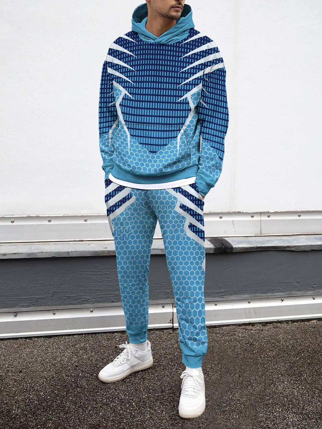 Men Motion Geometry Creative Art Design 3D Print Clothes Harajuku Style Tracksuit Hoodie Trouser 2Pc Sets Premium Quality Sporty
Men Motion Geometry Creative Art Design 3D Print Clothes Harajuku Style Tracksuit Hoodie Trouser 2Pc Sets Premium Quality Sporty