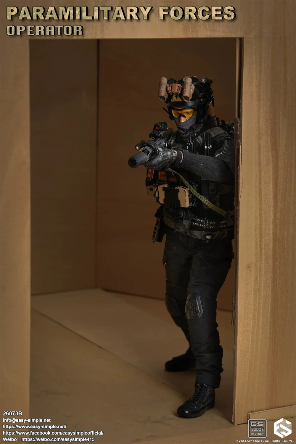 Easy&Simple 1/6 ES 26073B ES 26073 FOG Soldier Doll Unit Operation Full Set Moveable Action Figure About 12" Gift For Fans
Easy&Simple 1/6 ES 26073B ES 26073 FOG Soldier Doll Unit Operation Full Set Moveable Action Figure About 12" Gift For Fans
