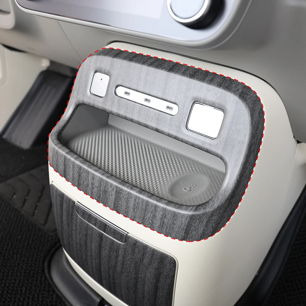 Front Row Center Console USB Charging Port Frame Cover 3Pcs For Hyundai IONIQ 9 2026 ABS Car Accessories LHD/RHD
Front Row Center Console USB Charging Port Frame Cover 3Pcs For Hyundai IONIQ 9 2026 ABS Car Accessories LHD/RHD