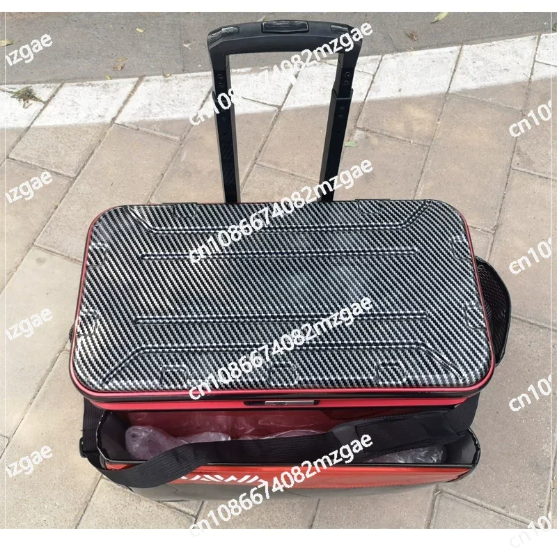 Новый тип коробки для удочек, многофункциональная коробка для удочек с большим колесом и твердым корпусом, коробка для защиты удочек для рыбы
Новый тип коробки для удочек, многофункциональная коробка для удочек с большим колесом и твердым корпусом, коробка для защиты удочек для рыбы