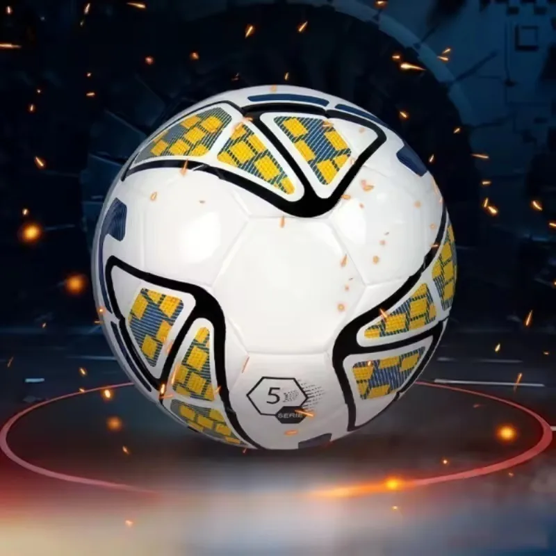 Professional Standard Football Size 5 PU Hot Lamination Match Training Machine Sticker PU Soccer Seamless Wear-resistant Ball
Professional Standard Football Size 5 PU Hot Lamination Match Training Machine Sticker PU Soccer Seamless Wear-resistant Ball