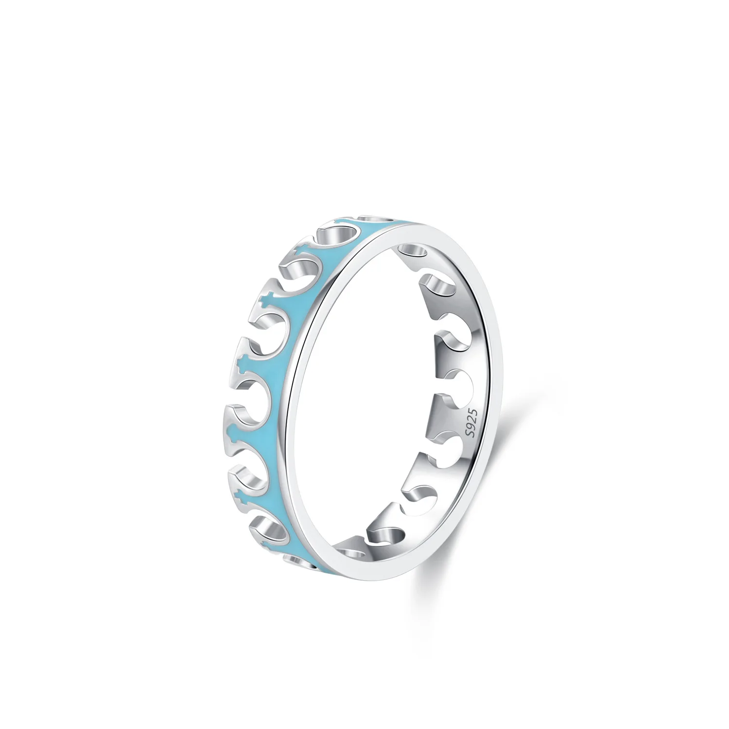 AAA CZ 925 Sterling Silver Enamel Crown Finger Ring European For Women Birthday Party Wedding Gift Jewelry
AAA CZ 925 Sterling Silver Enamel Crown Finger Ring European For Women Birthday Party Wedding Gift Jewelry