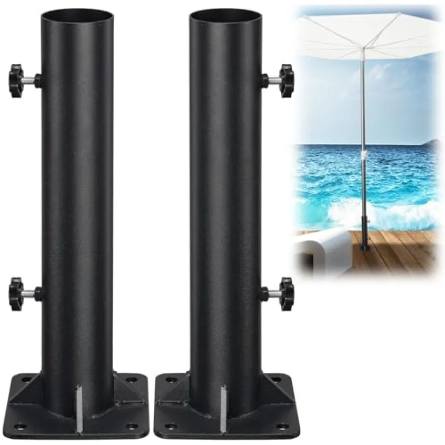 Patio Umbrella Base, Heavy Duty Deck Umbrella Mount, Outdoor Umbrella Flag Pole Holder Stand Base for 1"-1.8" Pole, Umbrella Ba
Patio Umbrella Base, Heavy Duty Deck Umbrella Mount, Outdoor Umbrella Flag Pole Holder Stand Base for 1"-1.8" Pole, Umbrella Ba