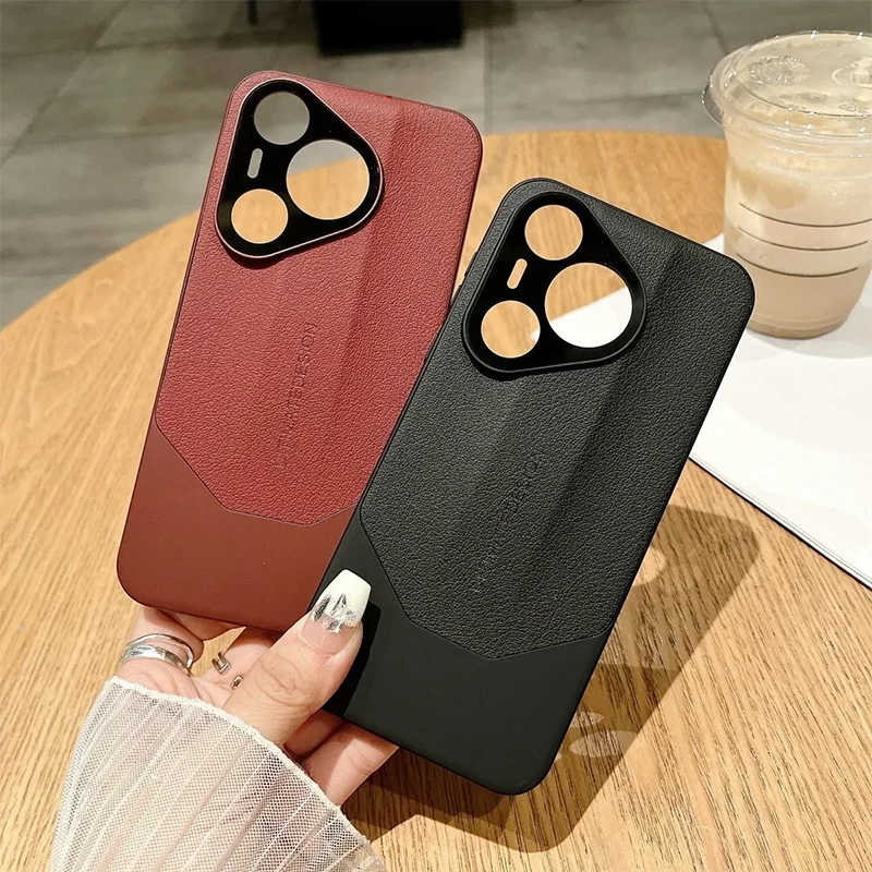Minimally spliced phone case for Huawei Pura 70 80pro + Pura 80 70Ultra Cover Leather Matte Cases
Minimally spliced phone case for Huawei Pura 70 80pro + Pura 80 70Ultra Cover Leather Matte Cases