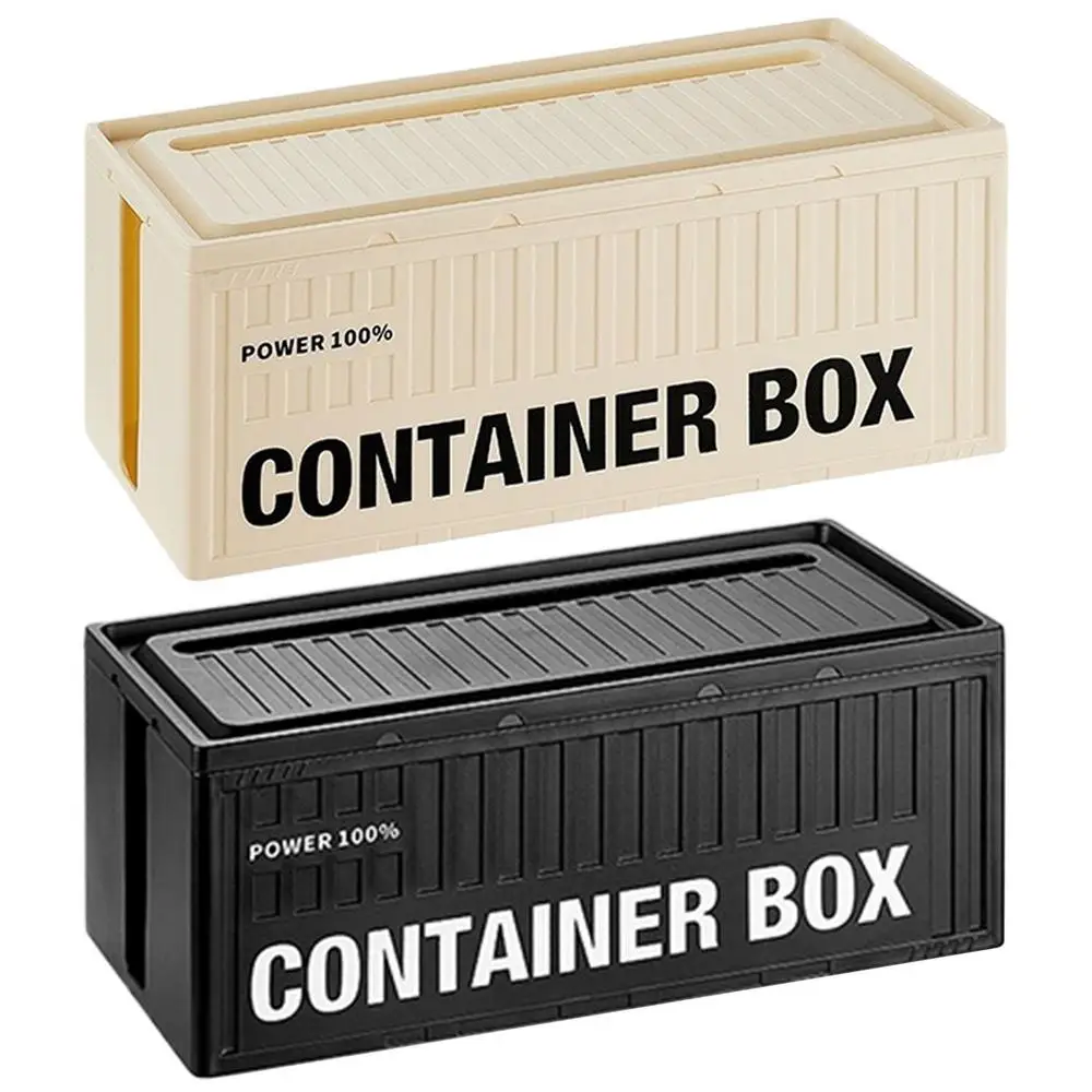 Desktop Power Strip Storage Box Dustproof Socket Storage Box Home Wire Case Wire Management Cable Organizer
Desktop Power Strip Storage Box Dustproof Socket Storage Box Home Wire Case Wire Management Cable Organizer