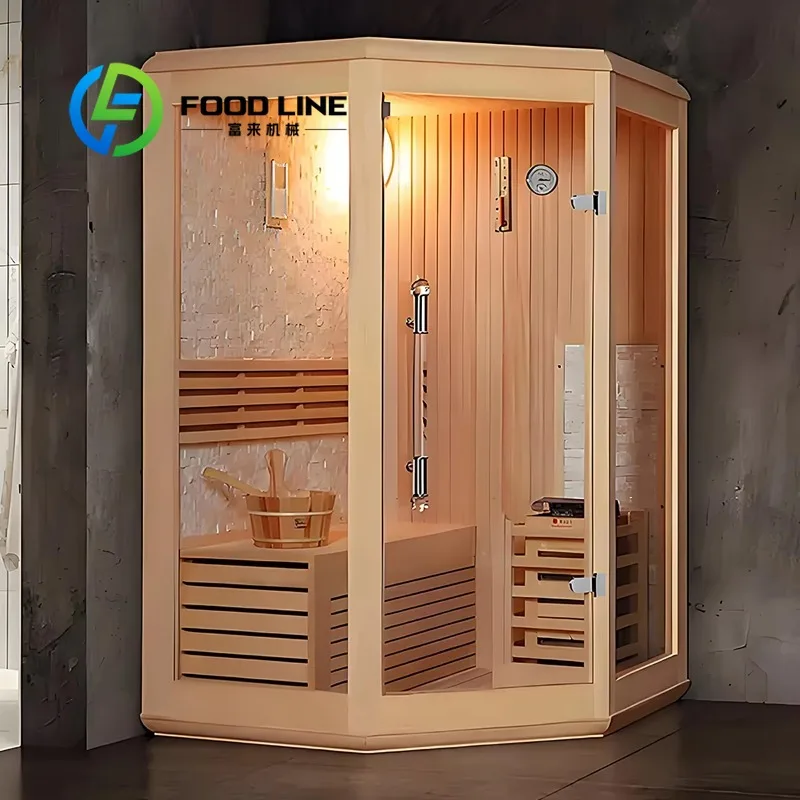 Modern Electric Outdoor Sauna with Canadian Red Cedar & Hemlock Solid Wood-Large Square Villa-Sized Romantic Wet Steam Sauna
Modern Electric Outdoor Sauna with Canadian Red Cedar & Hemlock Solid Wood-Large Square Villa-Sized Romantic Wet Steam Sauna