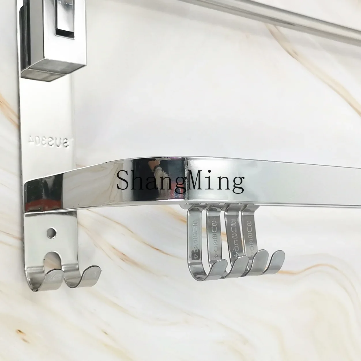 CLL non-punching stainless steel double curved folding bath towel rack bathroom movable towel rack
CLL non-punching stainless steel double curved folding bath towel rack bathroom movable towel rack