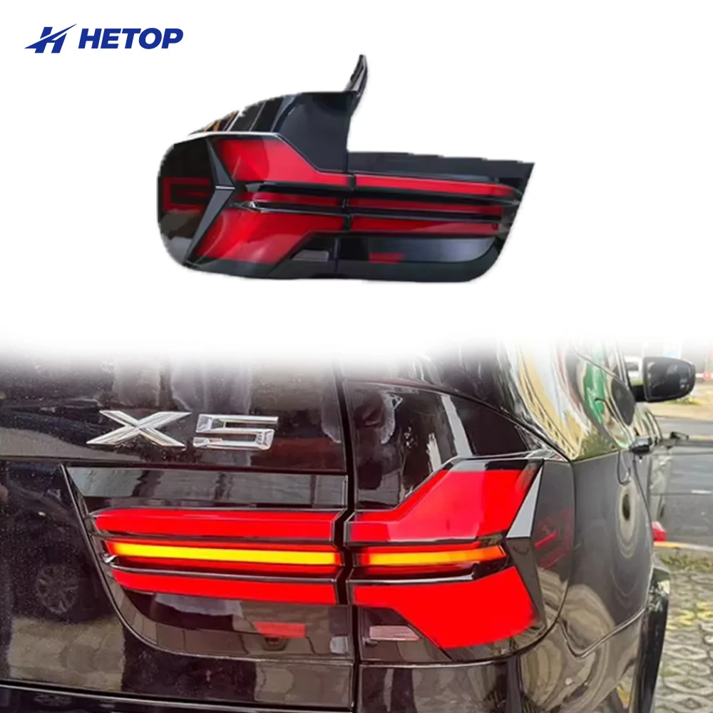 HETOP X5 E70 2007–2013 For BMW Upgrade to G05 Style LED Tail Lights Assembly Dynamic Sequential Turn Signal Plug and Play Rear Lamps Smoke Black Waterproof Car Accessories
HETOP X5 E70 2007–2013 For BMW Upgrade to G05 Style LED Tail Lights Assembly Dynamic Sequential Turn Signal Plug and Play Rear Lamps Smoke Black Waterproof Car Accessories