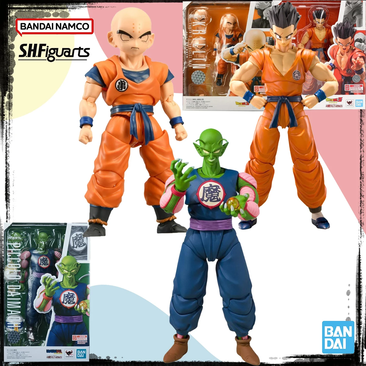 Bandai Genuine Original SHF Dragon Ball In Stock Anime Figure PICCOLO DAIMAOH YAMCHA KRILLIN Action Figures Toy Gift for Kid
Bandai Genuine Original SHF Dragon Ball In Stock Anime Figure PICCOLO DAIMAOH YAMCHA KRILLIN Action Figures Toy Gift for Kid