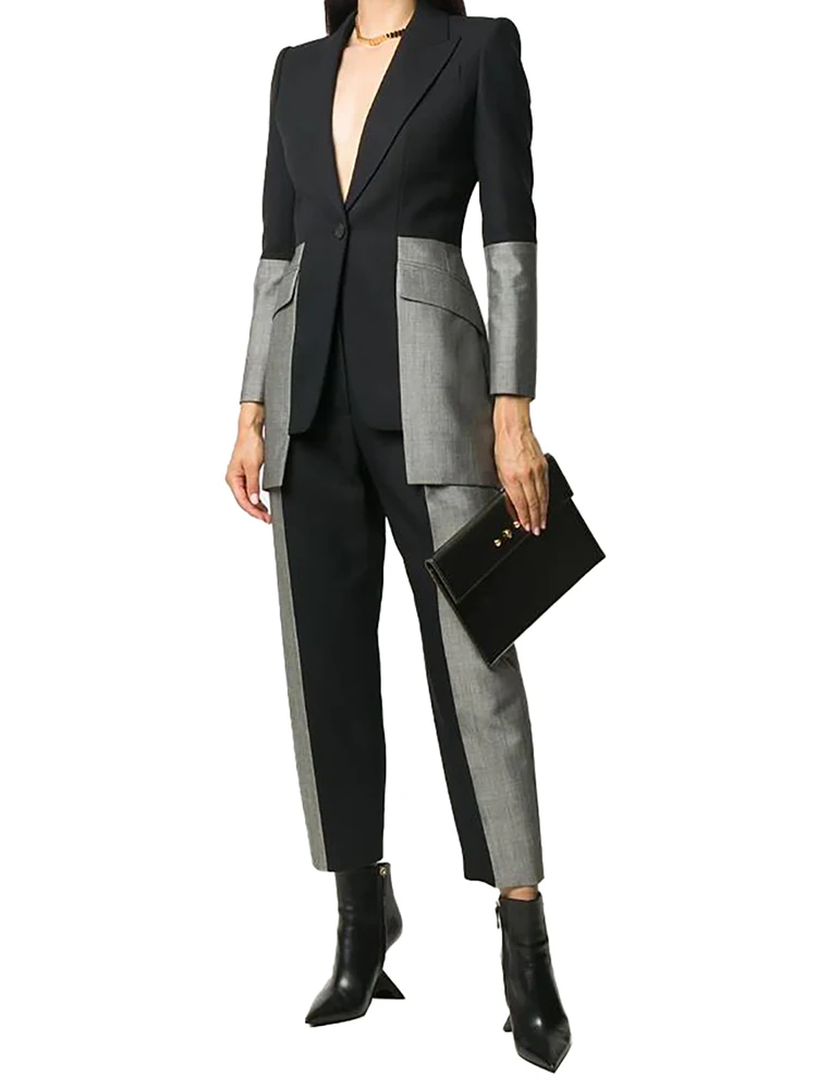 Suit Jaet Women's Commute Faion Nine-Piece Pants Suit 2025 New Sle Color Blo Slim Fit Busin Wear
Suit Jaet Women's Commute Faion Nine-Piece Pants Suit 2025 New Sle Color Blo Slim Fit Busin Wear