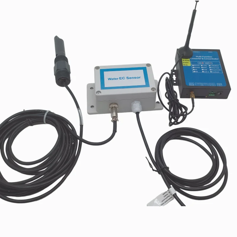 Data Logger Sea Water Online Monitoring Graphite Electrode Water TDS EC TDS Temperature Salinity 4 In 1 Sensor
Data Logger Sea Water Online Monitoring Graphite Electrode Water TDS EC TDS Temperature Salinity 4 In 1 Sensor