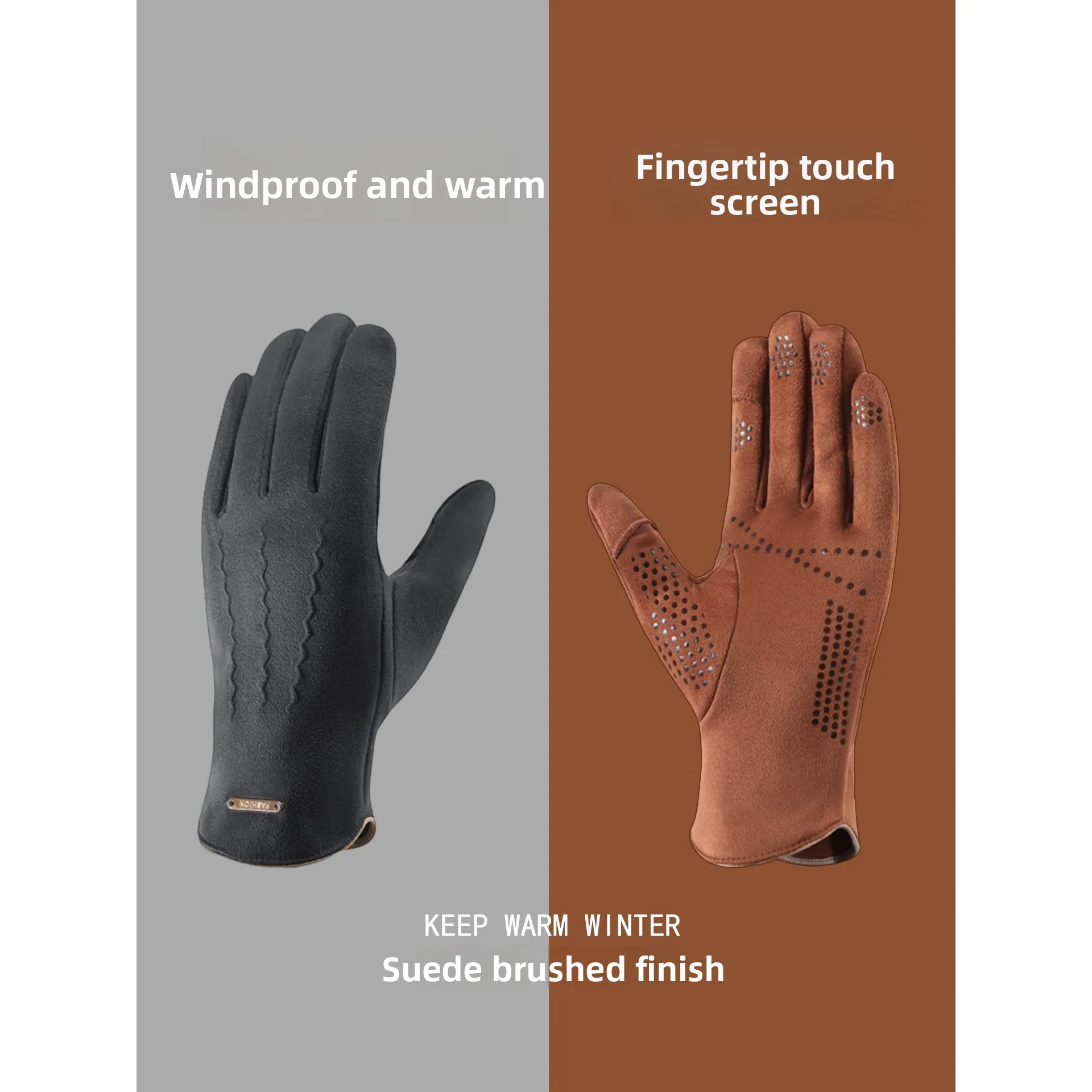 Утепленные перчатки с флисовой подкладкой для сенсорных экранов, мужские зимние перчатки для езды на мотоцикле и вождения, теплые перчатки для активного отдыха
Утепленные перчатки с флисовой подкладкой для сенсорных экранов, мужские зимние перчатки для езды на мотоцикле и вождения, теплые перчатки для активного отдыха